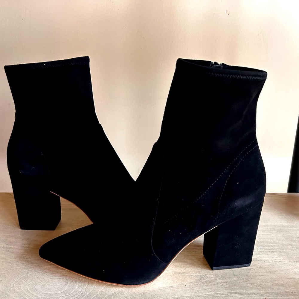 Loeffler Randall Isla Suede Ankle Boots